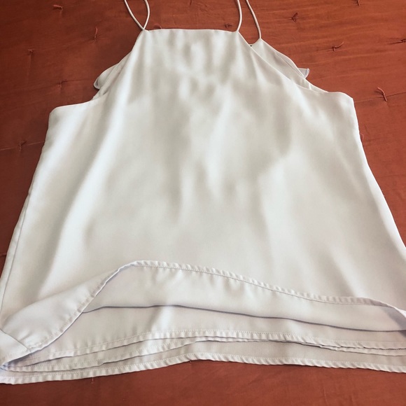 Wayf Lace-Up Ruffle Cami - Picture 7 of 8